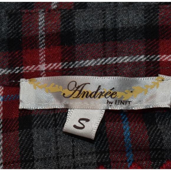 Andree by Unit Embroidered Button Up Women's Small Shirt Tassel Hem Floral - Picture 6 of 9